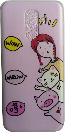 Дизайн Задна корица Силикон (Huawei Y6 Prime 2018)