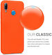 Y6 Prime Back Cover Silicone 1.2mm Orange (Huawei Y6s / Honor 8A)