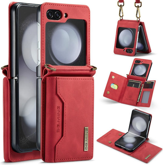 DG.MING M1 Wallet Πλαστικό Κόκκινο (Galaxy Z Flip5)
