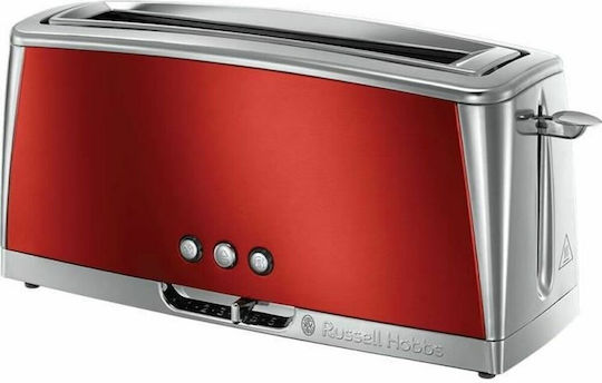 Russell Hobbs Luna Φρυγανιέρα 2 Θέσεων 1400W Κόκκινη