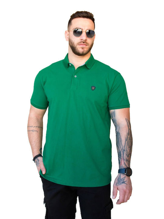 Everbest Herren Shirt Kurzarm Polo Grün