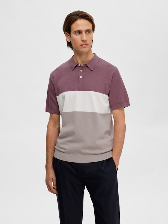 Selected Polo Μπλούζα Κοντομάνικη Wistful Mauve...