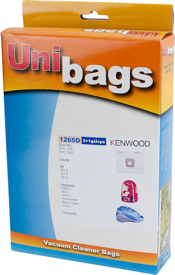 Sac Aspirator 5buc Compatibil cu Aspirator BlueSky