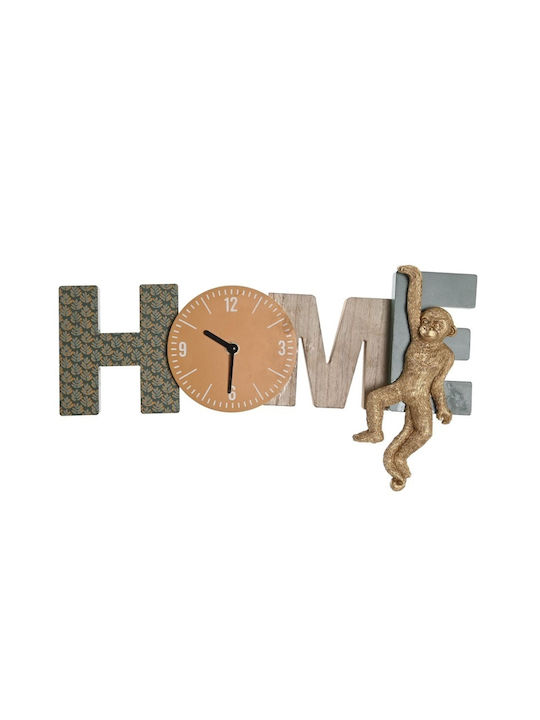 DKD Home Decor Декоративен Стенен от Дървени S3029468 42x5x22см 1pcs