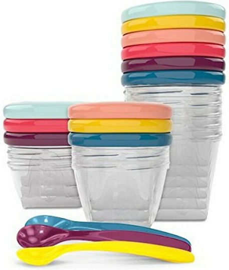 Babymoov Set of Transparent Lunch Boxes 15 Pieces