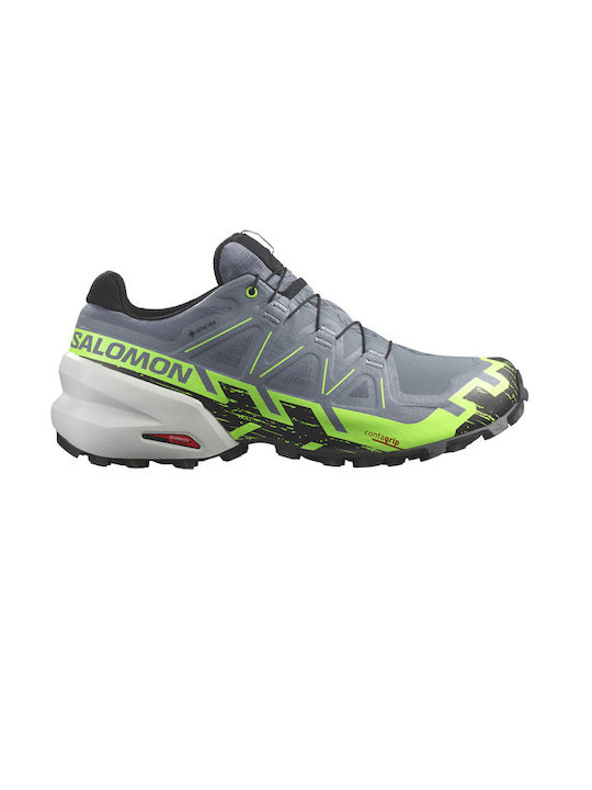 Speedcross 6 Sport Shoes Trail Running Gray Waterproof with Gore-Tex Membrane