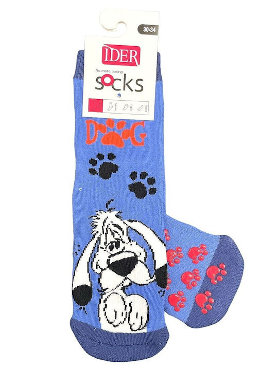 IDER Kids' Slipper Socks Blue