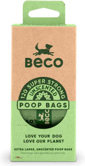 Beco Pets Σακούλες Περιττωμάτων Σκύλου Μπεζ 120τμχ