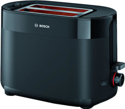 Bosch Φρυγανιέρα 2 Θέσεων 950W Μαύρη