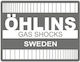 Ohlins Decorative Stickers White