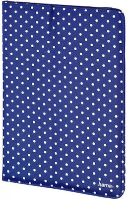 HAMA Portfolio Polka Dot Flip Cover Albastru (Universal 10.1" - Universal 10.1") 00135537