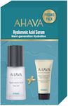 Ahava Set Îngrijire pentru Hidratare cu Serum & Crema de fata cu acid hialuronic