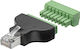 Goobay Βύσμα RJ-45 male Μαύρο 76736