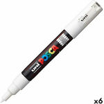 BigBuy Acrylic Marker White 1pcs