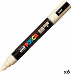 BigBuy Acrylic Marker White 1pcs