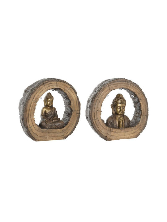 DKD Home Decor Decorative Buddha S3039608 40x13x40cm 1pcs