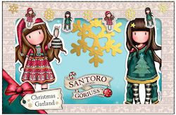 Santoro Christmas Garland Multicolour