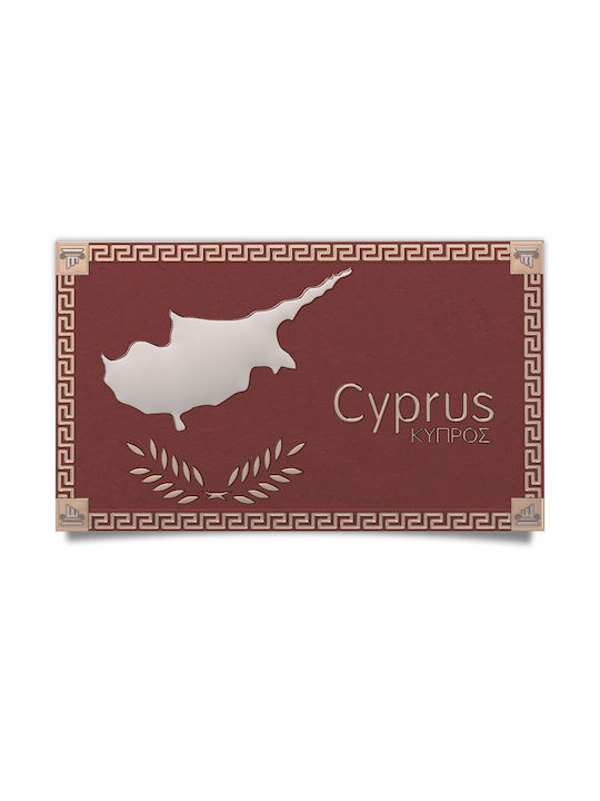 Slevori Cyprus Painting on Canvas 7.8x12.5cm