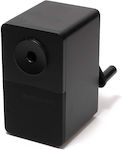 Blackwing Metallic Pencil Sharpener Black Hand Crank