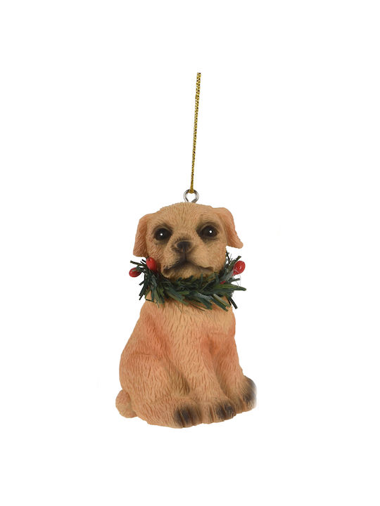 Weihnachtsbaum-Anhänger Hund Braun