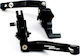 Set of Motorcycle Brake/Clutch Levers Adjustable for Yamaha Tracer 900 Black 000.230.11282