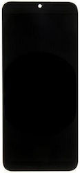 Screen with Frame for Galaxy A02s (Black)