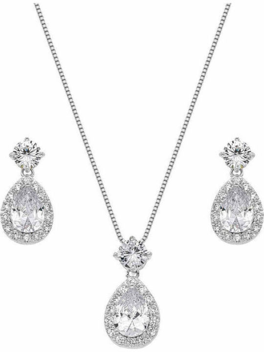 Gloria Hope Set cu Colier cu Pietre