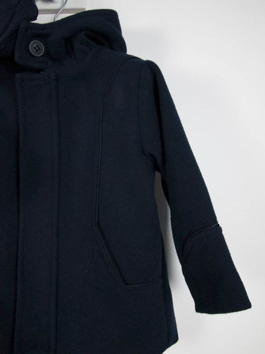 Bambolino Baptism Coat for Boys Casper Navy Blue