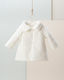 Angel Wings Ecru Baptism Coat made of Fur