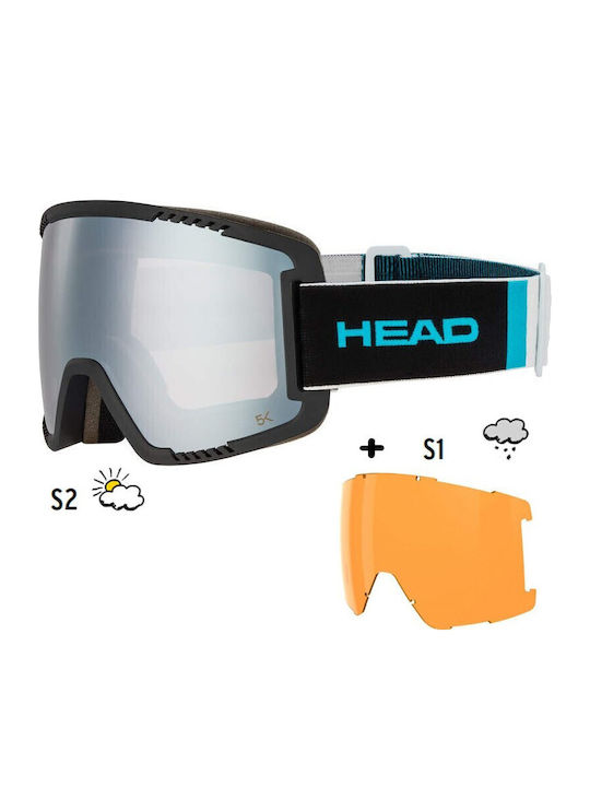 Head Μάσκα Σκι & Snowboard Ενηλίκων με Διάφανο Φακό