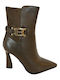 Laura Biagiotti Women's Ankle Boots Khaki