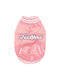 Fuzzyard Pink Dog Coat Large with 60cm Back Length