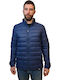 Geaca de Iarna Puffer Albastru Închis/Navy