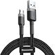 Baseus Cafule Regular USB 2.0 to micro USB Cable Μαύρο 2m