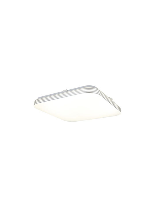 Milagro Πλαφονιέρα Οροφής με Ενσωματωμένο LED σε Λευκό χρώμα