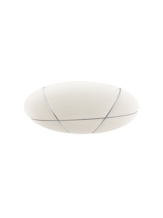 Milagro Mount Ceiling Light with Integrated LED in White color White