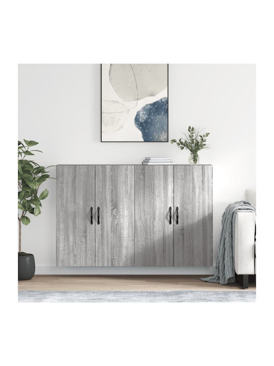 Hängeschrank für das Wohnzimmer aus Spanplatte ...