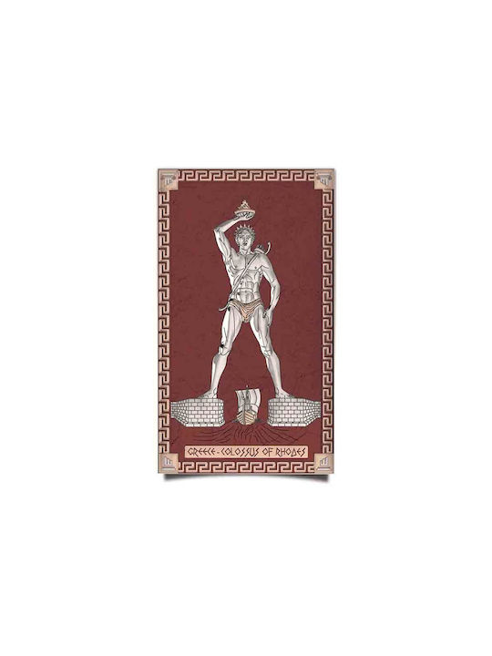 Slevori Colossus of Rhodes Painting on Canvas 7...
