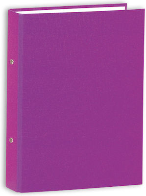 Skag Clipboard with 4 Rings for Paper A4 Purple 1pcs