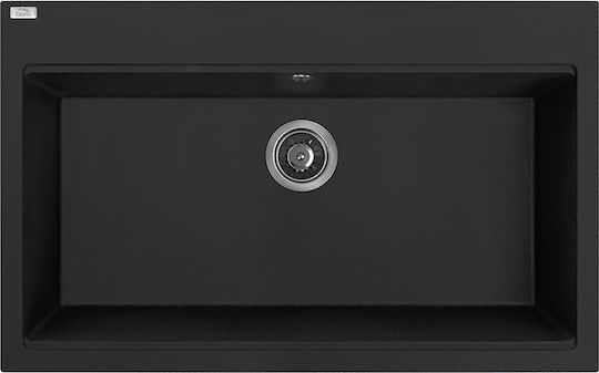 Laveo SBT B108 Ένθετος από Συνθετικό Γρανίτη Μ80xΠ50cm Μαύρος Laveo SBT B108 Ένθετος από Συνθετικό Γρανίτη Μ80xΠ50cm Μαύρος