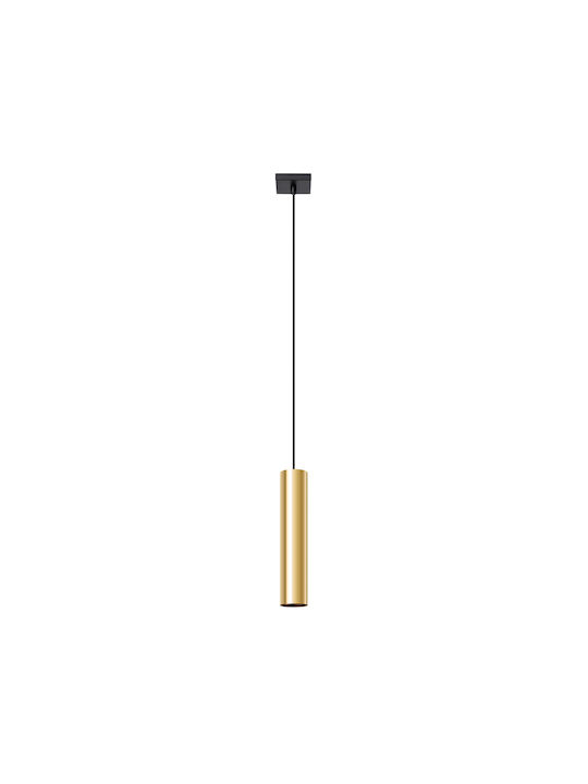 Sollux Lagos Pendant Light Single-Light for Socket GU10 Gold