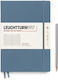 Leuchtturm1917 Notebook B5 Ruled Stone Blue