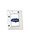 Slevori Kinder Fotorahmen Silber Weiß 20x25cm