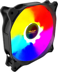 Armaggeddon Core-12 Chroma Case Fan 120mm με RGB Φωτισμό και Σύνδεση 4-Pin Molex