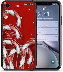 Smartfits Candy Cane Back Cover (iPhone XR)