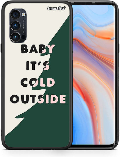 Smartfits Cold Outside Back Cover Πολύχρωμο (Oppo Reno4)