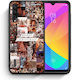 Smartfits Collage Back Cover Navy Blue (Xiaomi Mi A3) 8680453112147_47543947755859