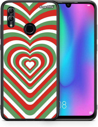 Smartfits Hearts Back Cover Μαύρο (Honor 10 Lite)