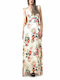 J'aime Les Garcons Maxi Dress Red