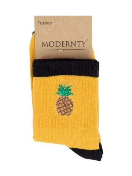 Modernty Дамски Чорапи Mustard 1Пакет